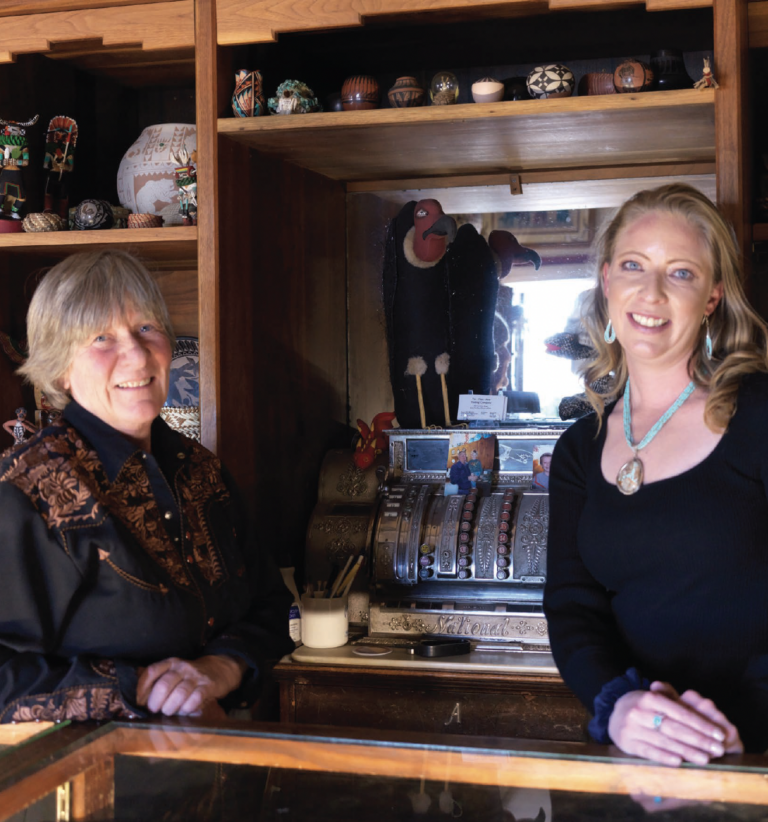 Santa Fe's Tin-Nee-Ann owners Jo Christen and Emilie Boggs smile at the camera