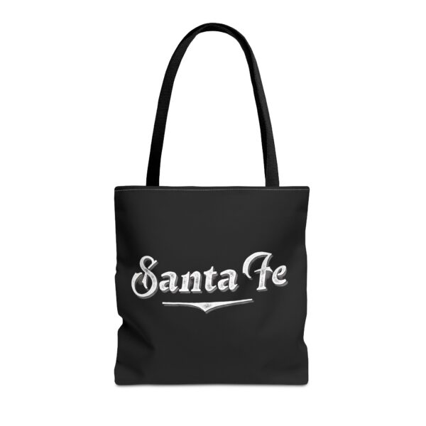 Tote Bag (Black with White Logo)