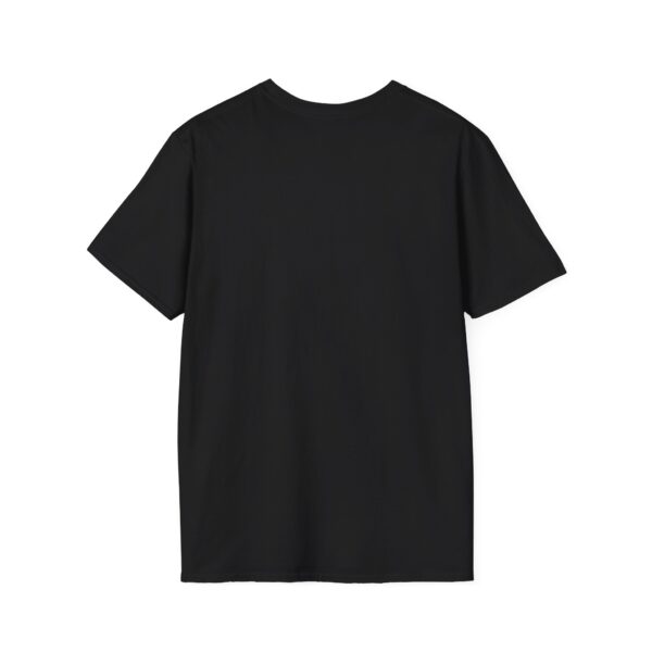 Unisex T-Shirt (Black with White Logo) - Image 2