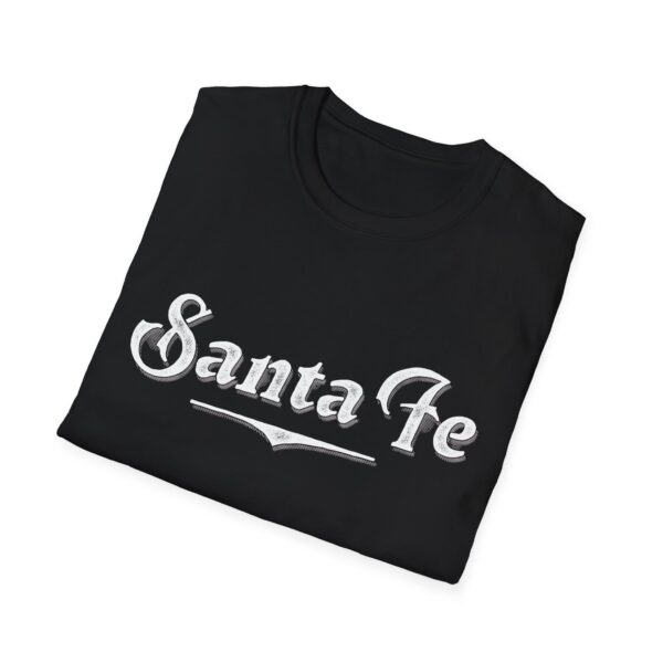 Unisex T-Shirt (Black with White Logo) - Image 3