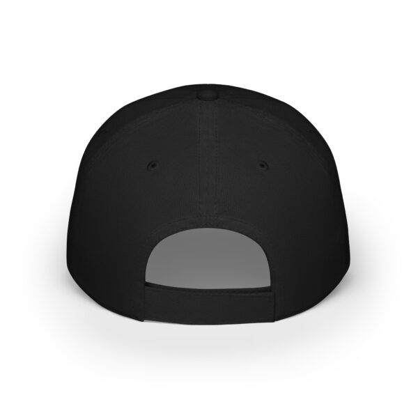 Baseball Cap (Black with Yellow Logo) - Image 2